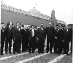 Delegación a Moscu, Mayo 1980.