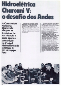 Revista Odebrecht, Brasil, 1980
