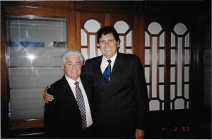 Con Presidente Alan García